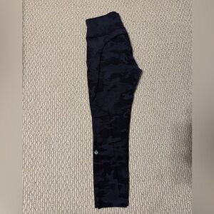 Camo lululemon yoga pants